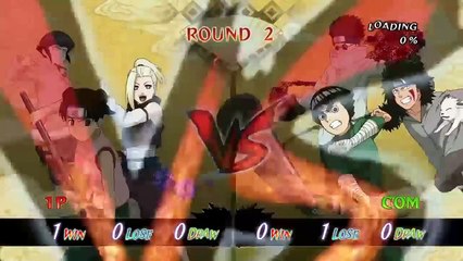 Naruto Ultimate Ninja Storm - Tenten free battle