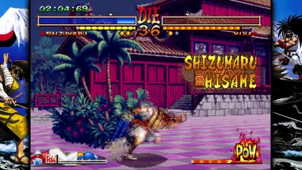 Samurai Shodown V Special -Shizumaru arcade mode