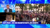 Près de 200 000 manifestants ce samedi contre le pass sanitaire (2) - 31/07