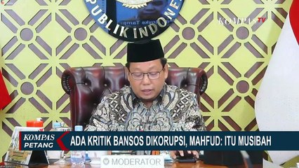 Ada Kritik Bansos Dikorupsi, Mahfud MD: Itu Musibah