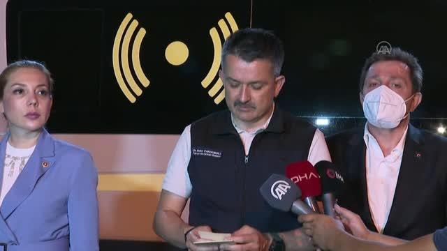 Pakdemirli: Yarın (1 Ağustos Pazar) nem yüzde 10'a düşüyor. Çok daha dikkatli olmamız lazım