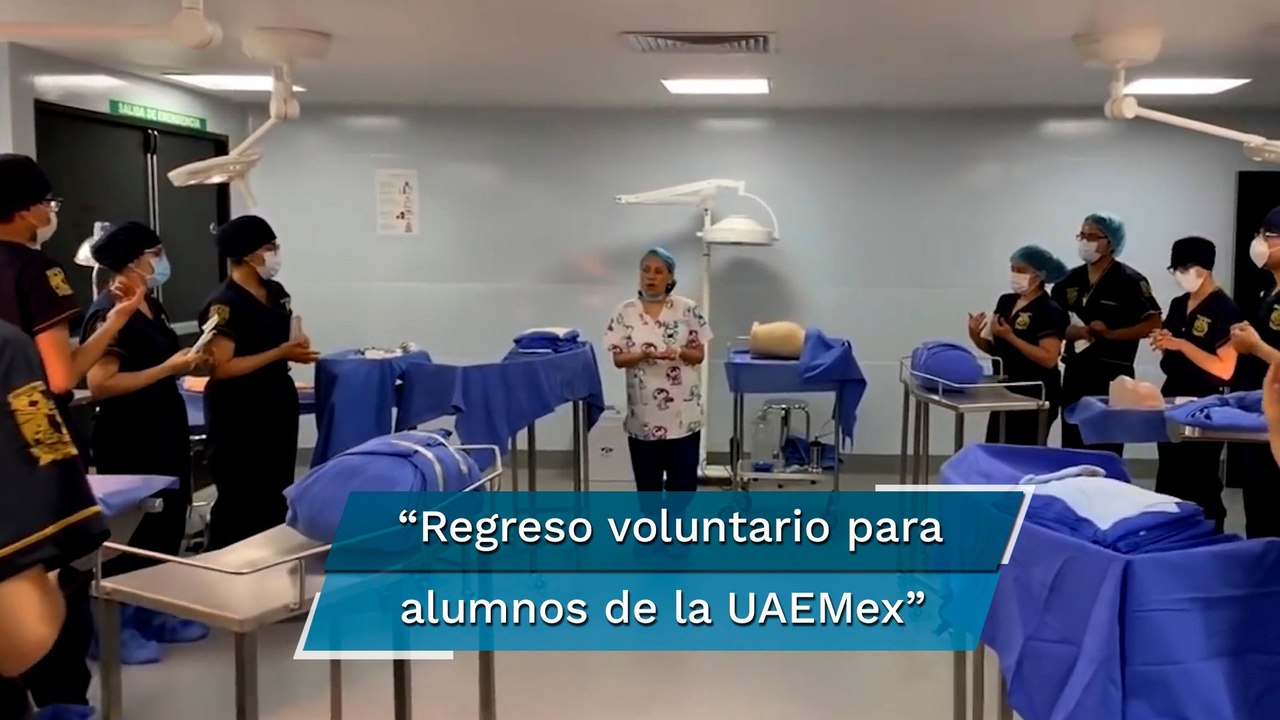 En semáforo naranja asistencia de alumnos a clases presenciales será voluntaria: UAEMex