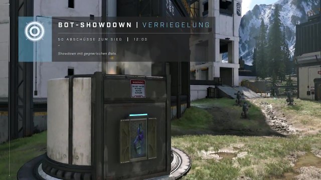 Halo Infinite - Insider | Multiplayer - Preview: ODST Bot Slayer - Showdown | Verriegelung (XSX)