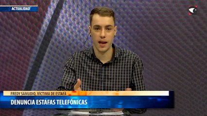 Denuncia estafas telefónicas
