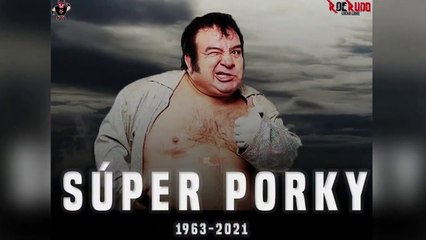 SÚPER PORKY QEPD, LIBRO DE LUCHA LIBRE DE PILAR A POSTE