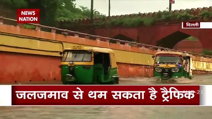 Rains lash Delhi-NCR, key areas waterlogged, Watch Video
