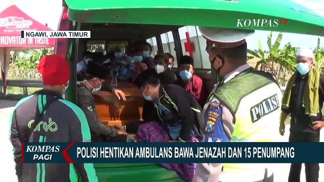 Penumpang Histeris, Ambulans Bawa Jenazah dan 15 Penumpang dari Jakarta ke Madura Dihentikan Petugas