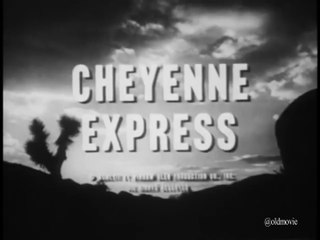 The Restless Gun Season 1 Episode 11 Cheyenne Express