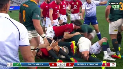 Grosses tensions entre les Springboks et les Lions Britanniques