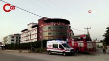 Rehabilitasyon merkezinde yangın, hastalar tahliye edildi