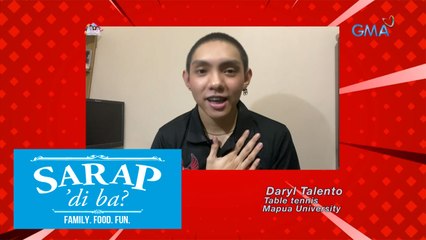 Sarap, 'Di Ba?: Basic Table Tennis tips with Daryl Talento | Bahay Edition