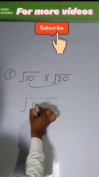 ROOT के अंदर NO. हो तो SOLVE करने की CONCEPT के साथ TRICK सीखे#shortvideo