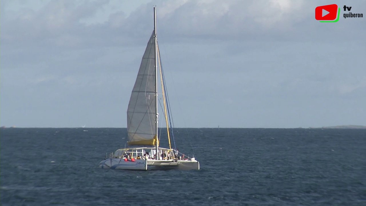Quiberon   |  Un voilier ferry pour Belle-Ile - TV Quiberon 24/7