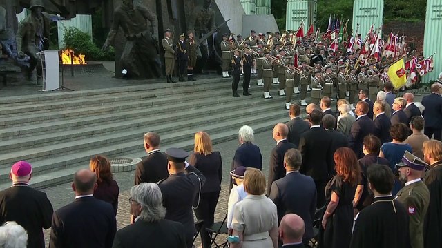 Poland marks Warsaw Uprising aganst Nazi occupation 77 years ago
