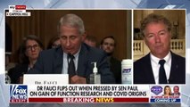 FELON FAUCI Rand Paul to send letter asking for criminal referral on Dr Anthony Fauci