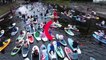 Thousands paddle through St Petersburg at Sup Festival