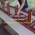 how to make diy lumber rack storage system at home  wood storage minecraft  wood storage box