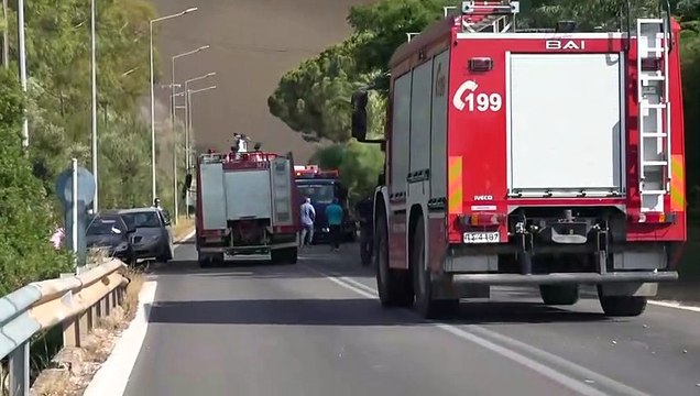 Пожары в Европе