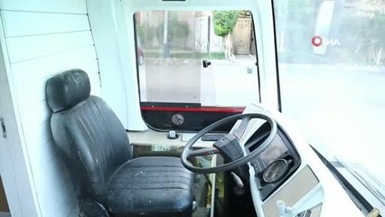 Mısırlı kadın rallici satın aldığı ikinci el otobüsü karavana çevirdi