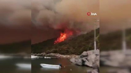 Botlar, tekneler seferber oldu: Bodrum'dan kaçış anları kameralara yansıdı