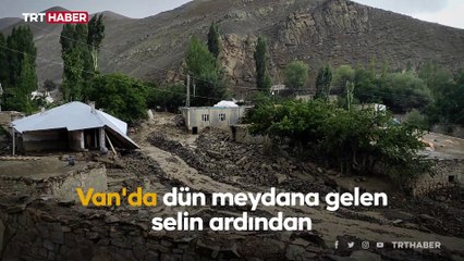 Meteoroloji uyarmıştı: Van'da ikinci sel meydana geldi