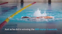 Bobby Finke wins swimming gold for US in 1500m