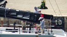 Don Felipe entrena en Mallorca para disputar la Copa del Rey MAPFRE de vela