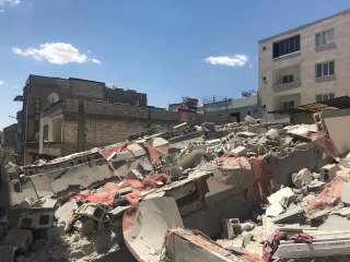 GAZİANTEP - 5 katlı boş bina çöktü - Vali Davut Gül