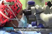 INSN Breña: realizan los primeros trasplantes de córneas a dos menores