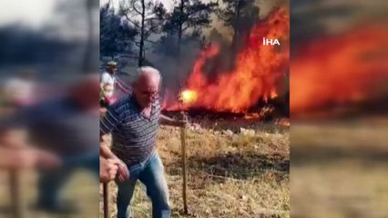 - Menteşe’de orman yangını