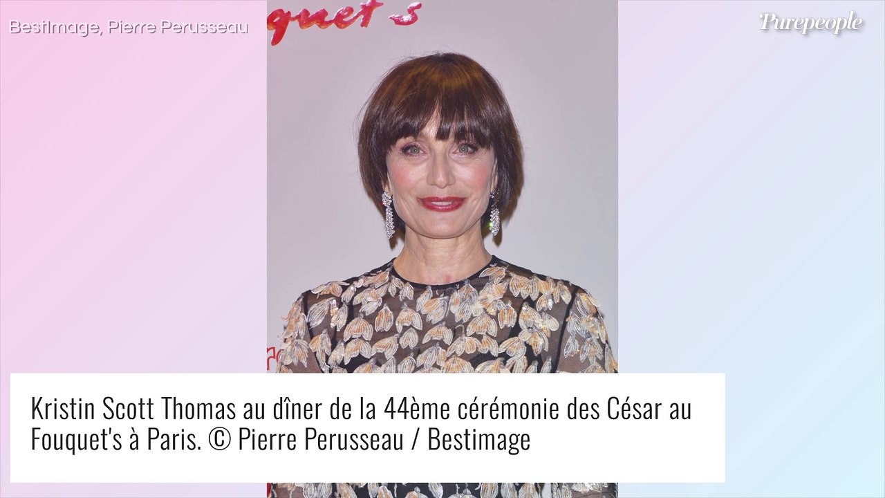 Kristin Scott Thomas séparée d'un Français : confidences sur François, le père de ses enfants