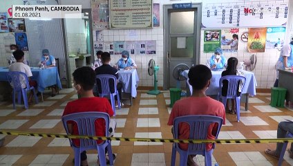 Cambodia: vaccination for adolescents begins