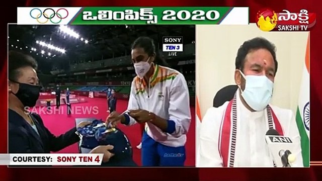 పీవీ సింధు కు కేంద్రమంత్రి కిషన్ రెడ్డి అభినందనలు