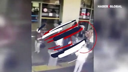 Sabiha Gökçen Havalimanı'nda çantayı böyle çaldılar