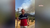 Şahan Gökbakar yangın bölgesinden yayın yaptı: Böyle müdahalesizlik olur mu, göz göre göre gidiyor!