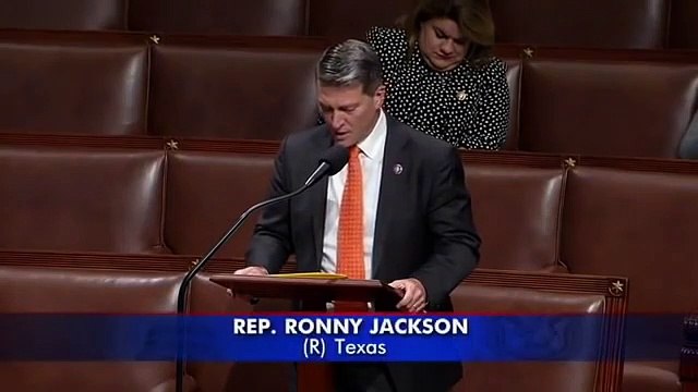 Ronny Jackson, Former Trump Doc, Introduces Amendment To Block IRS From Targeting People Politically