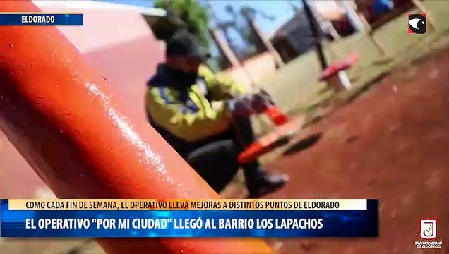 El operativo Por mi Ciudad llegó al barrio Los Lapachos