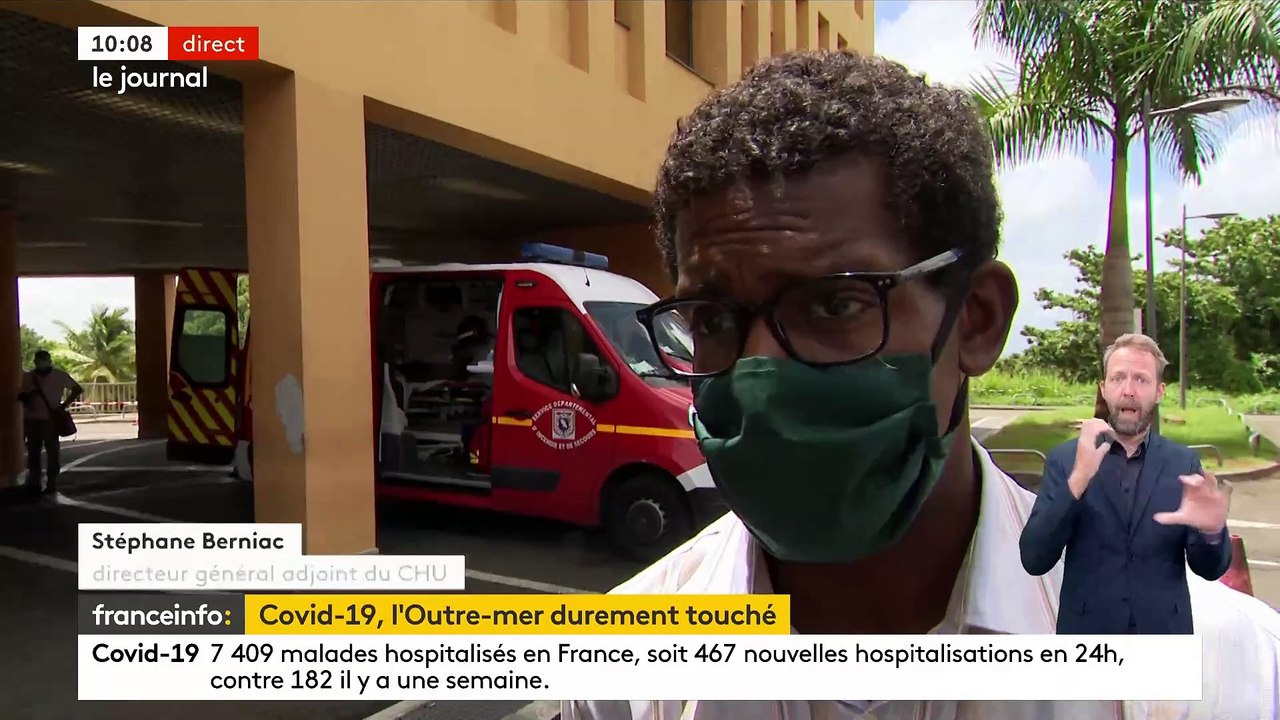 Coronavirus - En Martinique la 4e vague est particulièrement violente et les réanimations sont déjà toute saturées