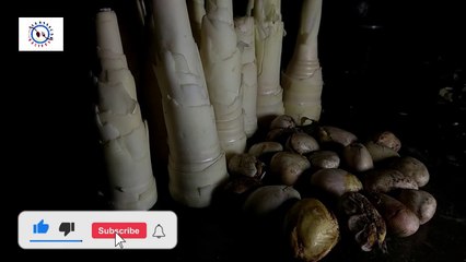 Bash Korol Recipe বাঁশ করুল (বাঁশ কোড়ল) এর গোদক Bash Korul er Godok [Gudok] Bamboo Shoot Recipe