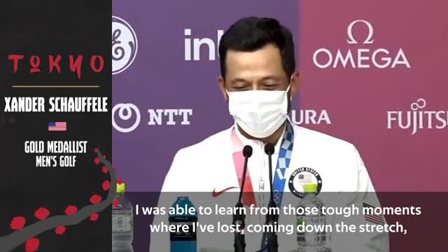 Schauffele relieved to have beaten personal demons