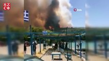 Yunanistan'da orman yangınlarıyla mücadele sürüyor