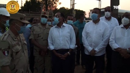 رئيس الوزراء يتفقد عدد من المشروعات بقريتي دناصور ودراجيل بمحافظة المنوفية