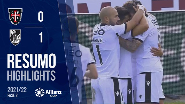 Highlights: Casa Pia AC 0-1 Vitória SC (Taça da Liga 21/22 - 2ª Fase)
