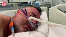 Bakan Koca, corona hastasının videosunu paylaşarak uyardı
