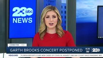 Rain delays Garth Brooks concert