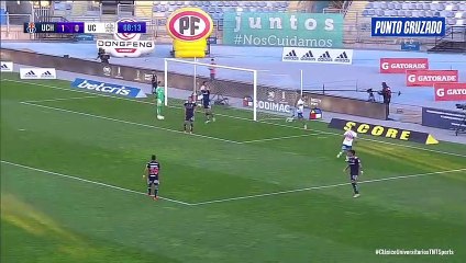 Gol Fernando Zampedri clasico universitario