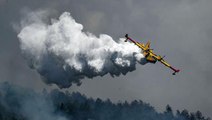Avrupa Birliği'den gönderilen yangın söndürme uçakları sabah saatlerinde çalışmalara katılacak