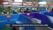 100 Pasien OTG Mendaftar Untuk Isolasi Apung Di Kapal KM. Umsini