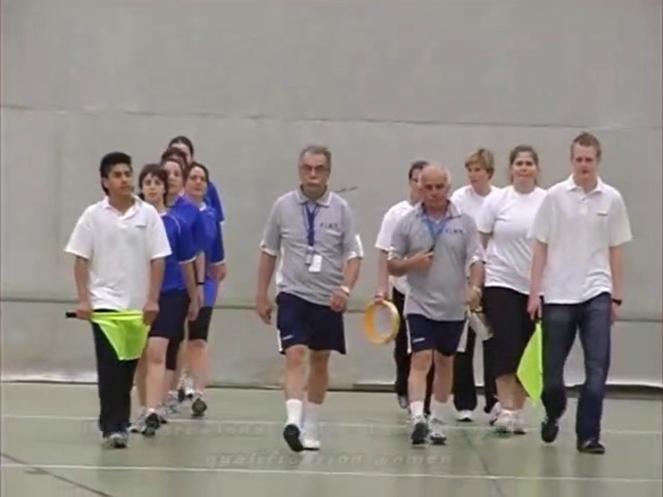 Tam Budapest (H) -INEF Barcelona (CAT)  14th European Cuo tamburello Indoor