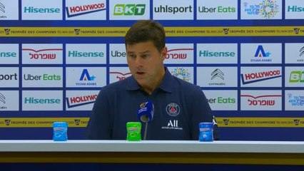 PSG - Pochettino : "La performance d'Hakimi a été bonne malgré les circonstances"